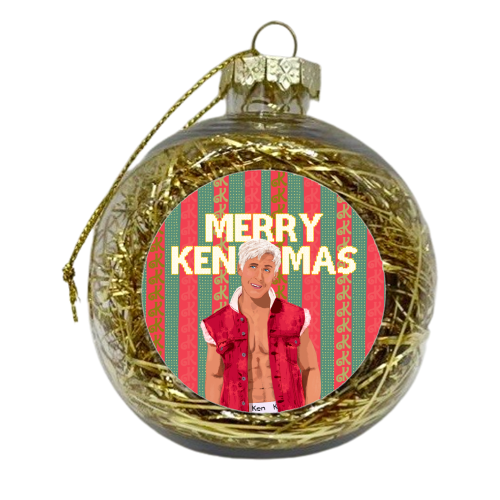 Merry Kenmas - xmas bauble by Niomi Fogden