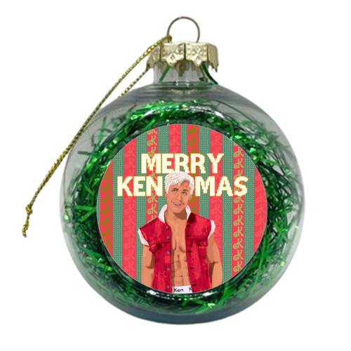 Merry Kenmas - xmas bauble by Niomi Fogden