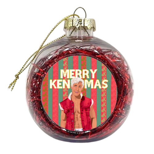 Merry Kenmas - xmas bauble by Niomi Fogden
