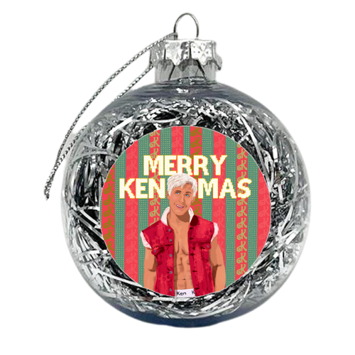 Merry Kenmas - xmas bauble by Niomi Fogden