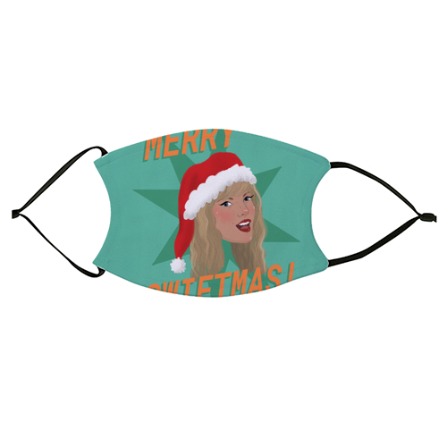 Merry Swiftmas - face cover mask by The Queer Store