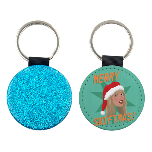 Merry Swiftmas - keyring by The Queer Store