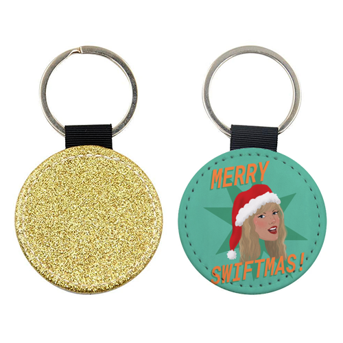 Merry Swiftmas - keyring by The Queer Store