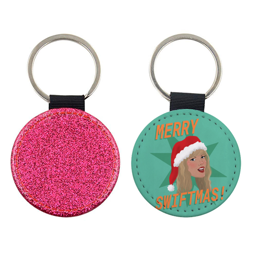 Merry Swiftmas - keyring by The Queer Store