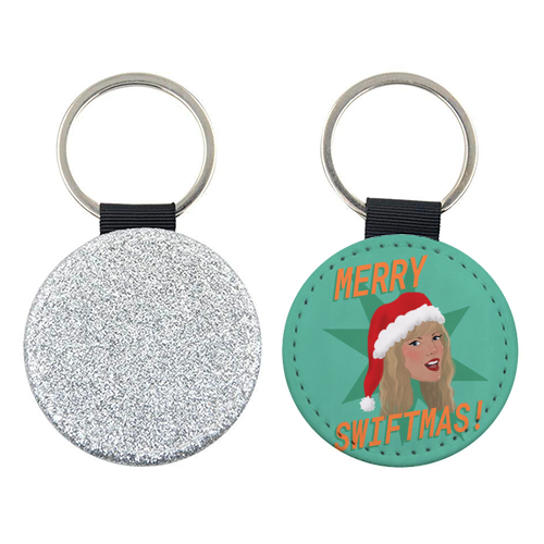 Merry Swiftmas - keyring by The Queer Store