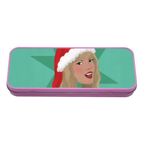 Merry Swiftmas - tin pencil case by The Queer Store
