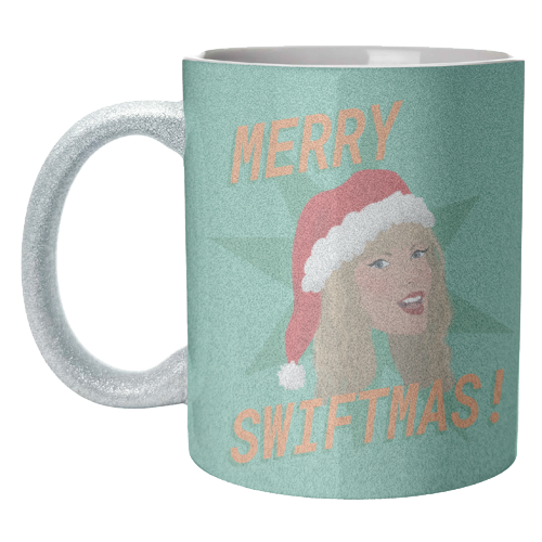Merry Swiftmas - unique mug by The Queer Store