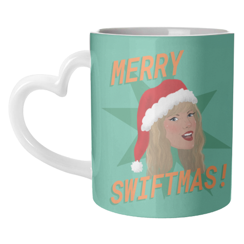 Merry Swiftmas - unique mug by The Queer Store