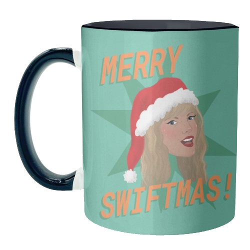 Merry Swiftmas - unique mug by The Queer Store