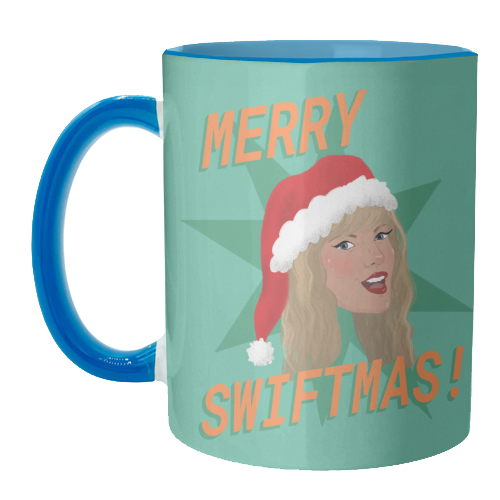 Merry Swiftmas - unique mug by The Queer Store