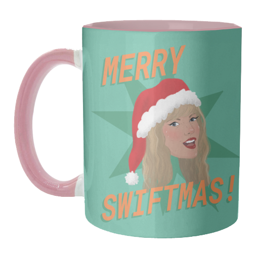 Merry Swiftmas - unique mug by The Queer Store