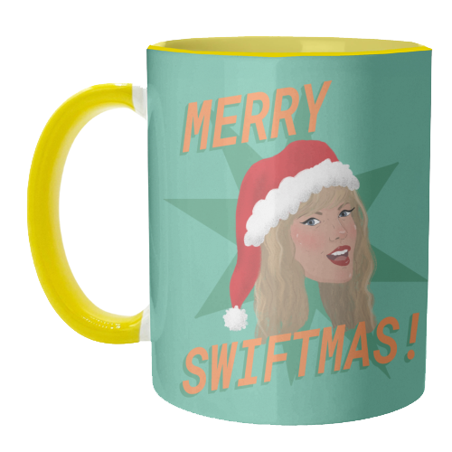 Merry Swiftmas - unique mug by The Queer Store
