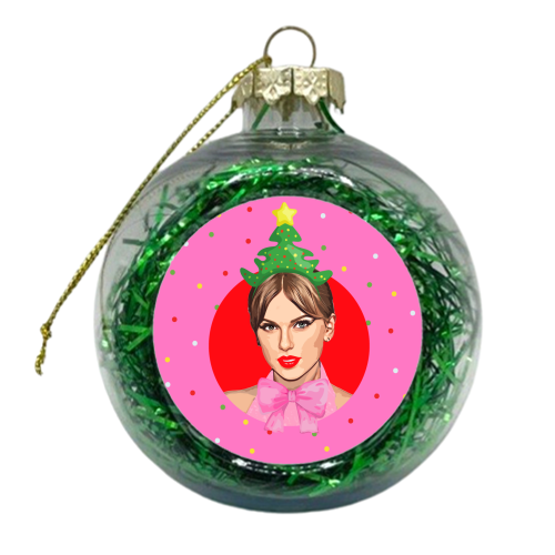 Merry Swiftmas - xmas bauble by DOLLY WOLFE