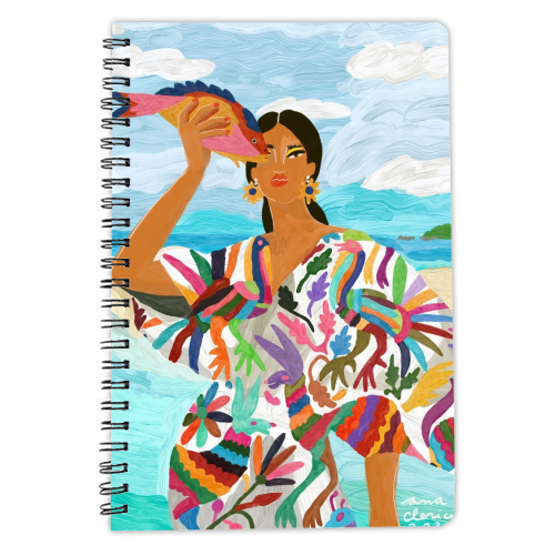 Mexican Colors - personalised A4, A5, A6 notebook by Ana Clerici
