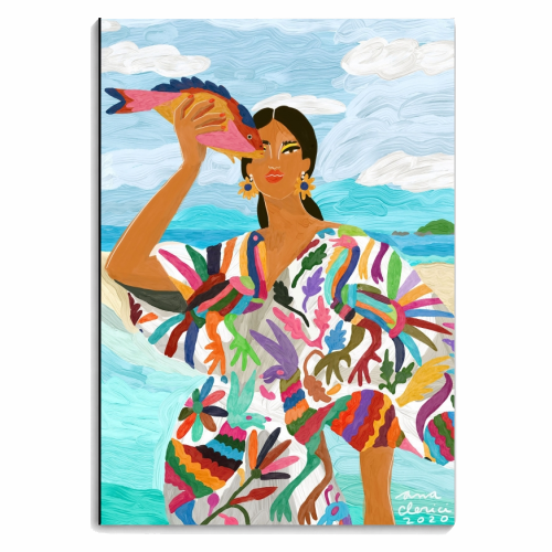 Mexican Colors - personalised A4, A5, A6 notebook by Ana Clerici
