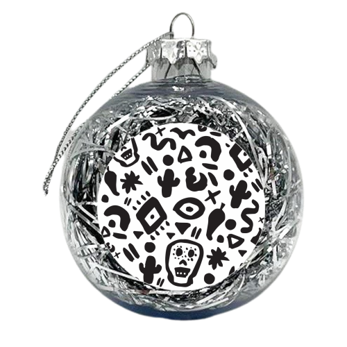 Mexico Fiesta - xmas bauble by Cassie Swindlehurst