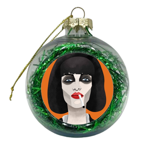 Mia - xmas bauble by ainsley wilson