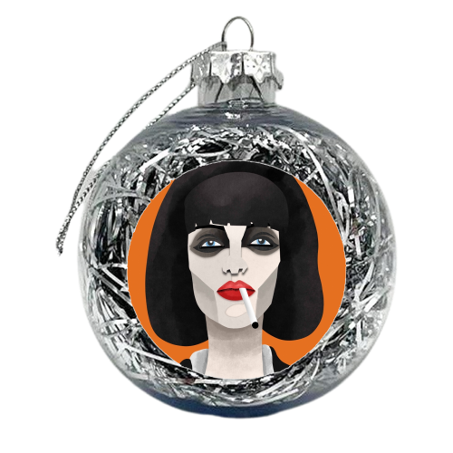 Mia - xmas bauble by ainsley wilson