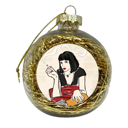 Mia - xmas bauble by Bec Broomhall
