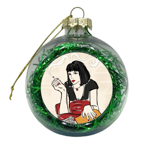 Mia - xmas bauble by Bec Broomhall