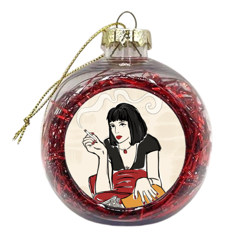 Mia - xmas bauble by Bec Broomhall