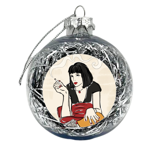 Mia - xmas bauble by Bec Broomhall