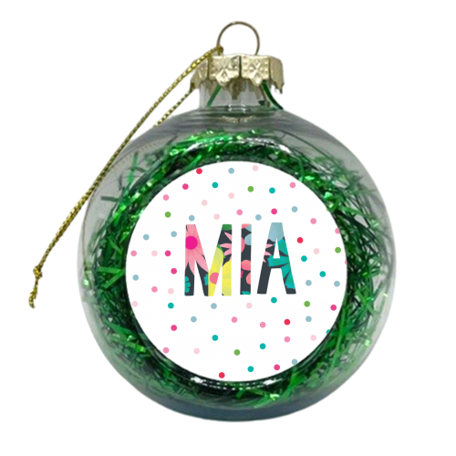 Mia - xmas bauble by The Boy and the Bear