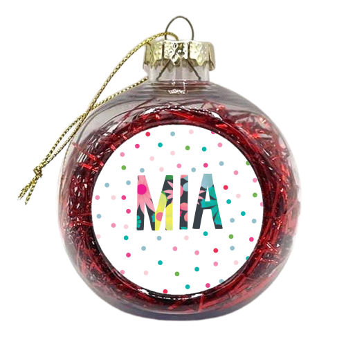 Mia - xmas bauble by The Boy and the Bear
