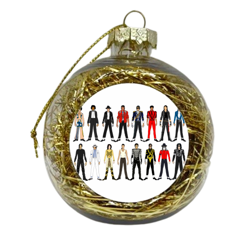 Michael - xmas bauble by Notsniw Art