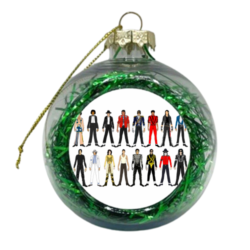 Michael - xmas bauble by Notsniw Art