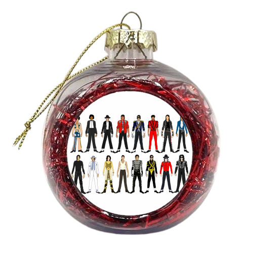 Michael - xmas bauble by Notsniw Art