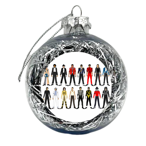 Michael - xmas bauble by Notsniw Art