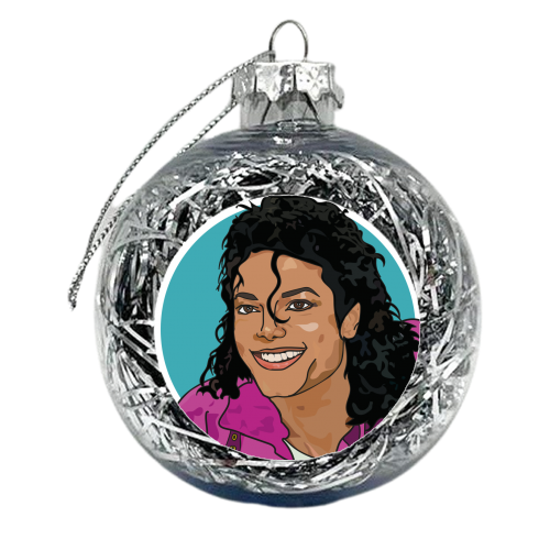 Michael Jackson Collection - xmas bauble by Catherine Critchley.