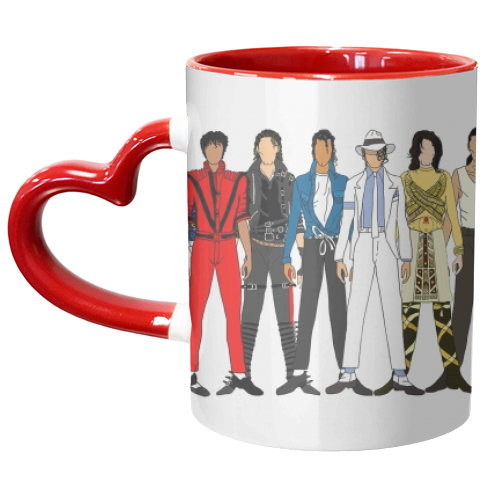 Michael - unique mug by Notsniw Art