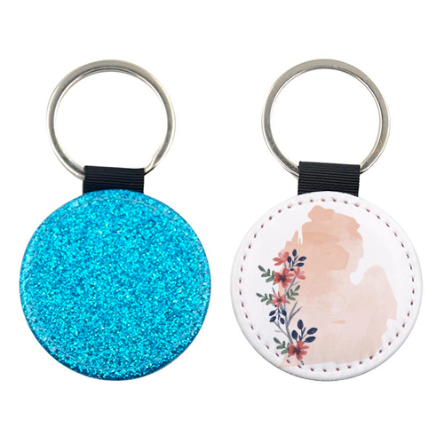 Michigan Floral Watercolor State - keyring by Toni Scott