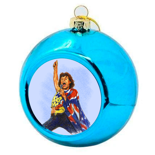 Mick - colourful christmas bauble by Ms Doodle
