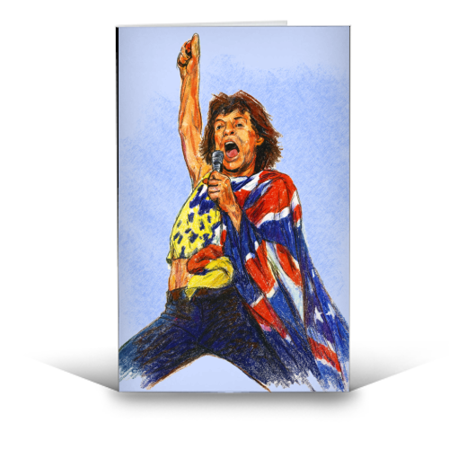 Mick - funny greeting card by Ms Doodle