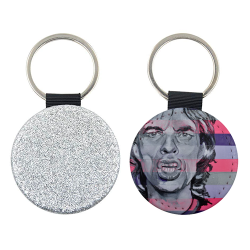 Mick! - keyring by Kirstie Taylor