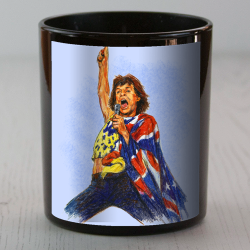 Mick - scented candle by Ms Doodle