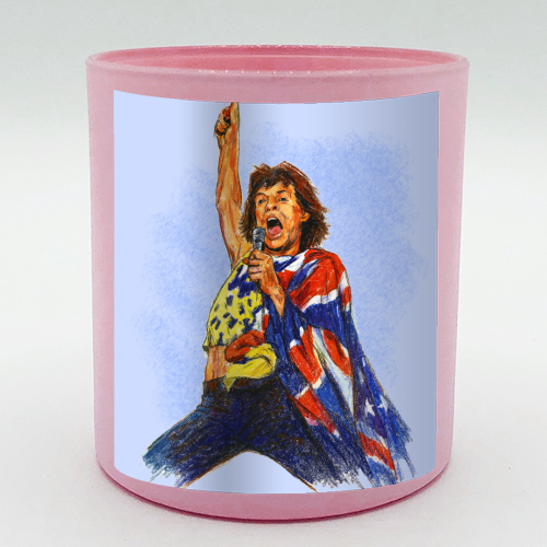 Mick - scented candle by Ms Doodle