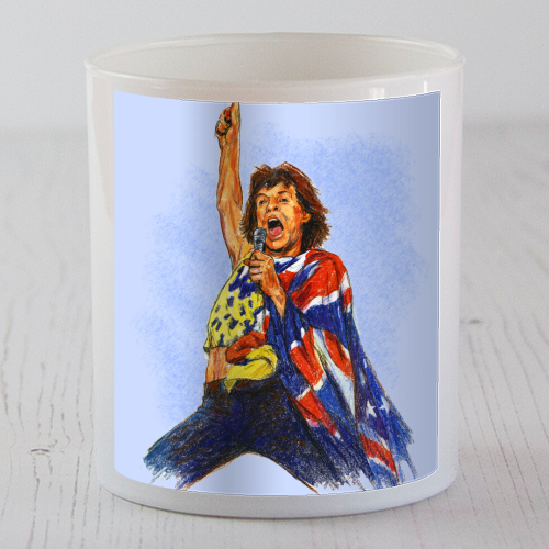 Mick - scented candle by Ms Doodle