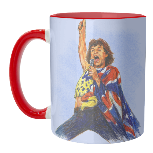 Mick - unique mug by Ms Doodle