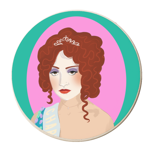 Midwest Princess - personalised beer coaster by The Queer Store