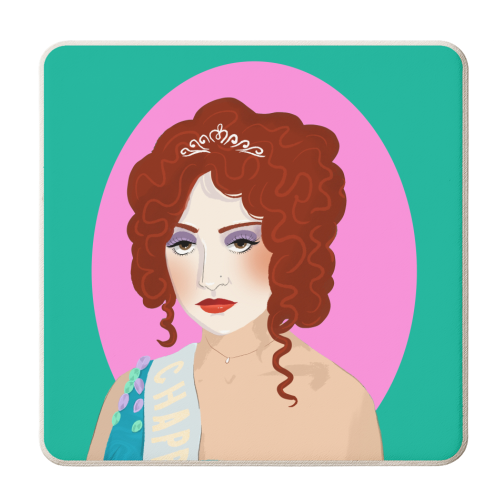 Midwest Princess - personalised beer coaster by The Queer Store