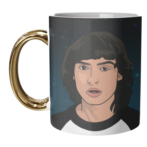 Mike print - unique mug by The Girl Next Draw