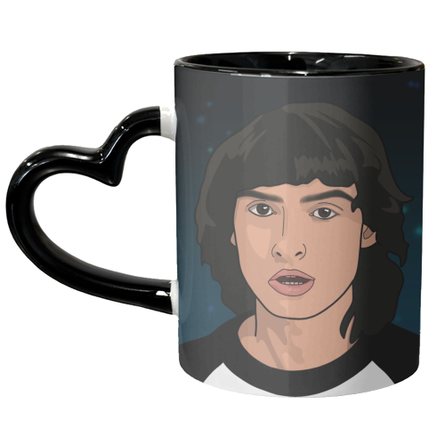 Mike print - unique mug by The Girl Next Draw