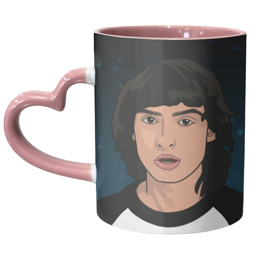 Mike print - unique mug by The Girl Next Draw