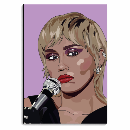 Miley Cyrus Collection - personalised A4, A5, A6 notebook by Catherine Critchley.