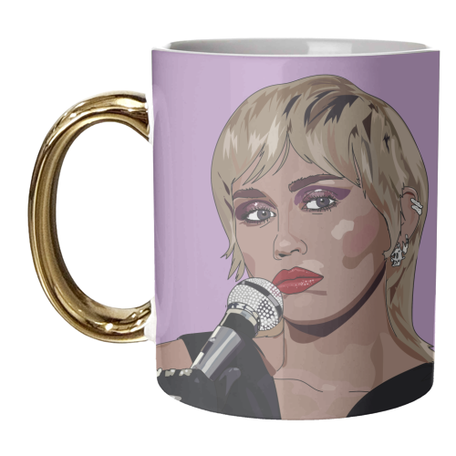 Miley Cyrus Collection - unique mug by Catherine Critchley.