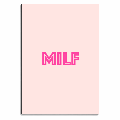 MILF - personalised A4, A5, A6 notebook by Adam Regester